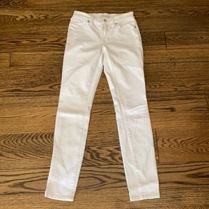 Madewell size 24 white Skinny skinny jeans